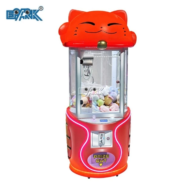 Cute Cat Arcade Game Crane Claw Machine