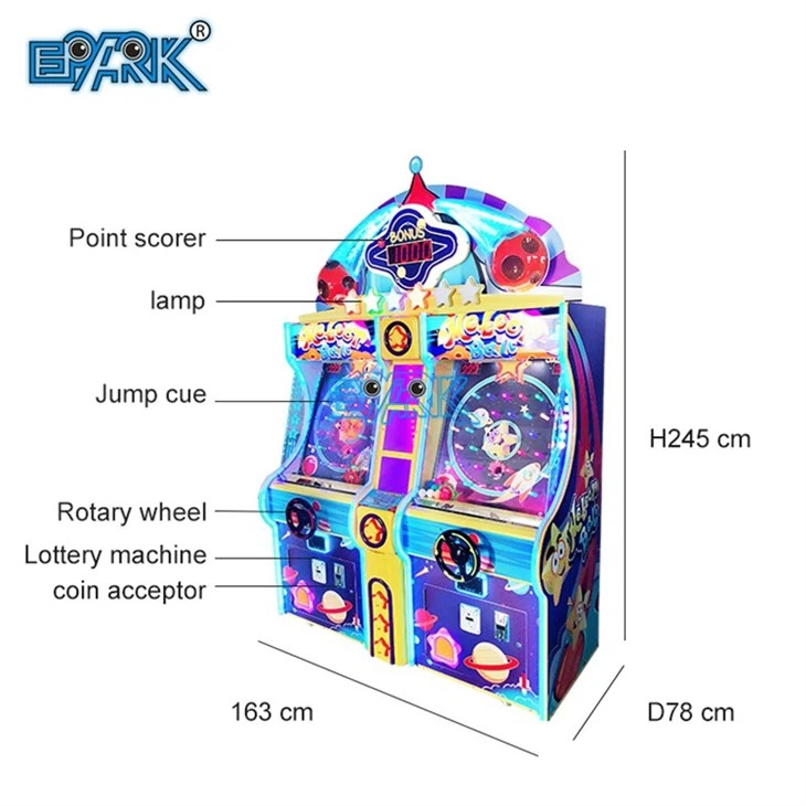 Meteor Ball Arcade Pinball Game Machine