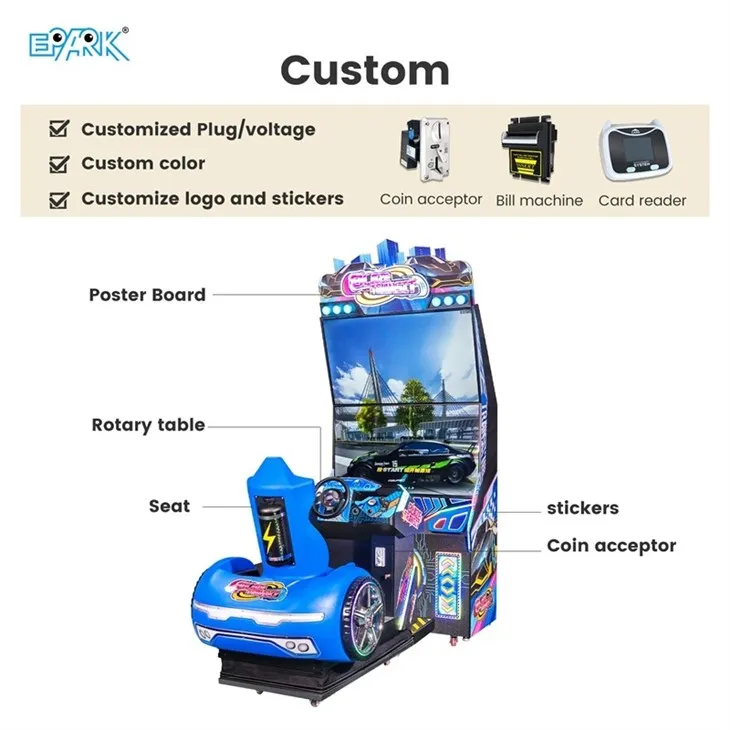 Blaze Transit Car Racing Game Machine Arcade Driving Simulator high quality