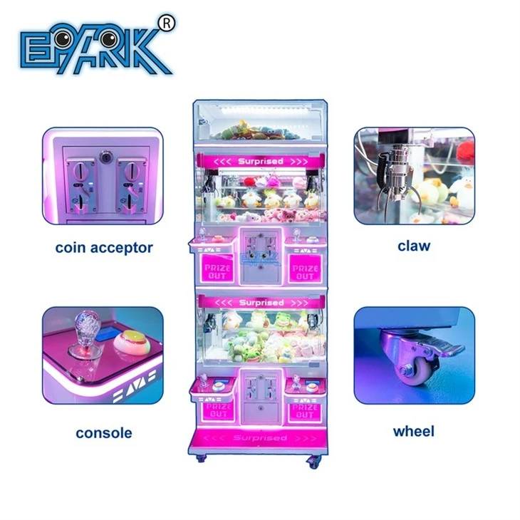 Coin Operated Game Mini Claw Machine