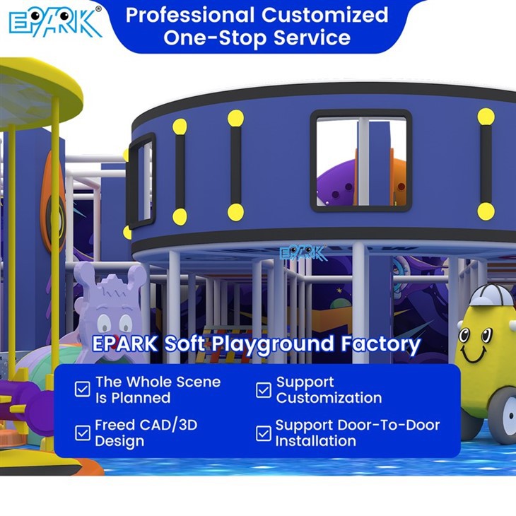 Indoor Playground Wonderland Colorful Soft Play high quality