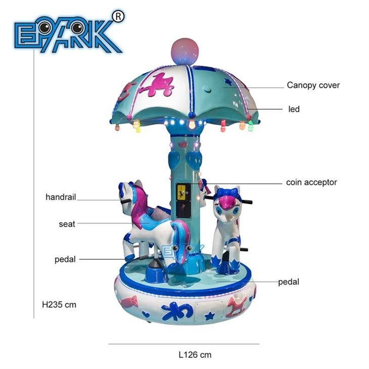 Umbrella Carousel Ride Kiddie Ride